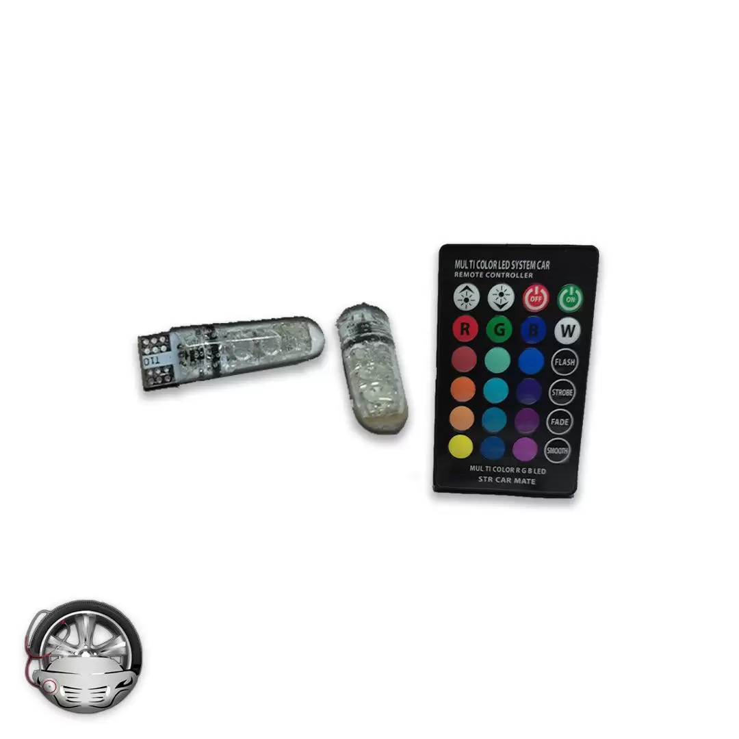 چراغ ریموت دار چند رنگ