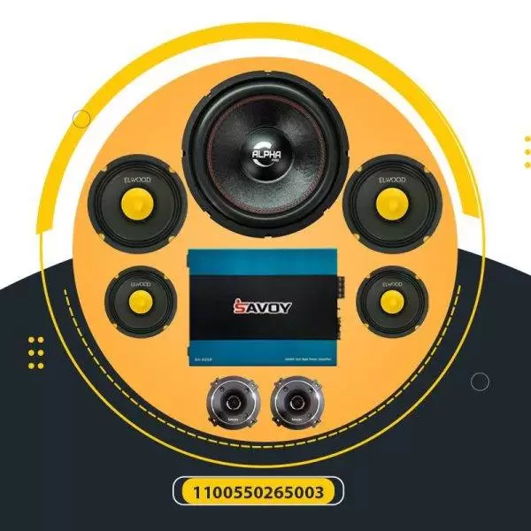 پکیج سیستم صوتی الوود - 6 و 8
