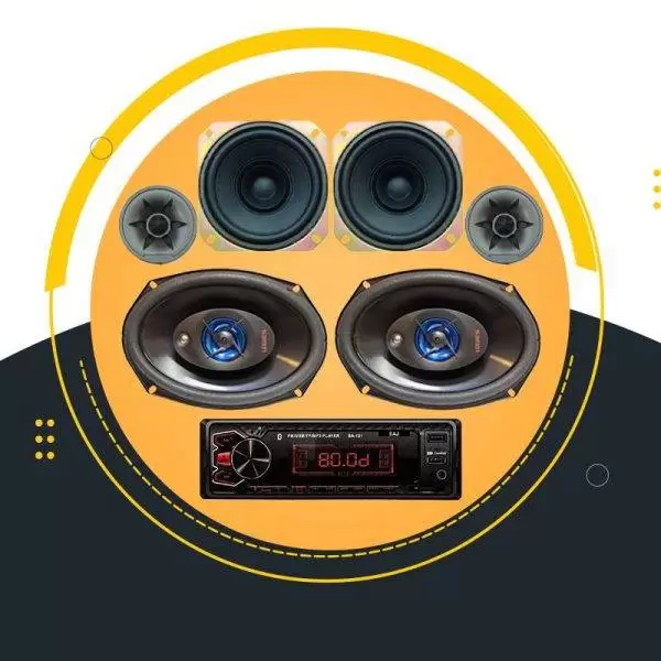 پکیج سیستم صوتی ساینا نقره ای DR009