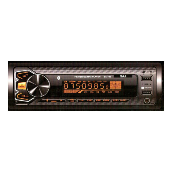رادیو فلش - پخش ضبط ساج SAJ - 760 - پنل متحرک